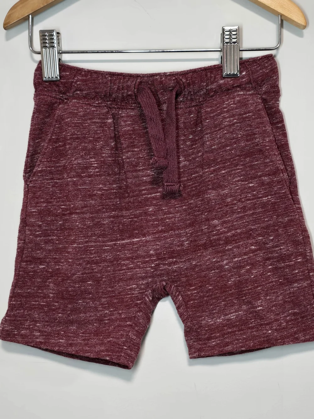 3 For $12 Old Navy Kids Maroon Knit Pull-On Super Soft Lightweight Shorts